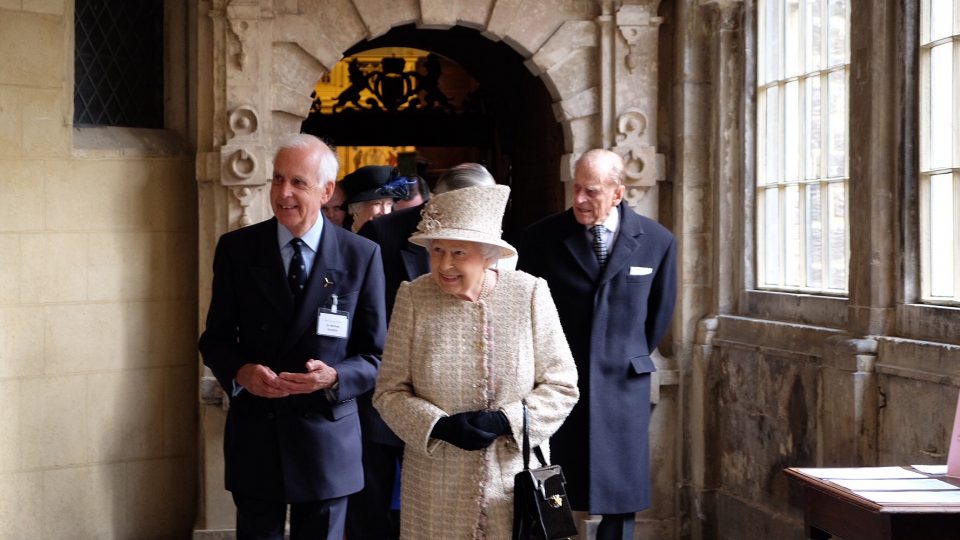 ROYALFAMILY/TWITTER The Queen and Duke of Edinburgh on Tuesday went to Charterhouse in London