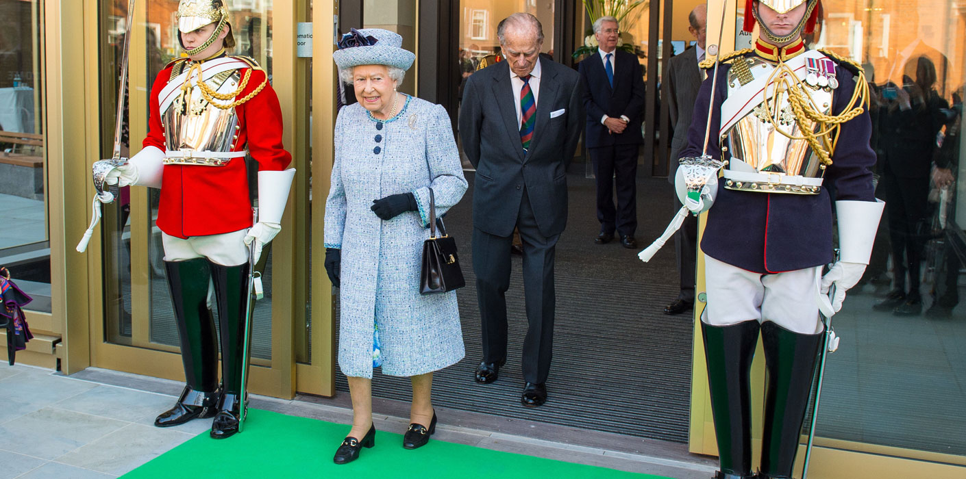 The Queen and The Duke of Edinburgh this morning visited the National Army Museum