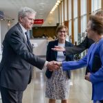 The Prince of Wales and The Duchess of Cornwall met patients and staff affected by the London Bridge terrorist attack