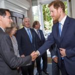 Prince Henry of Wales this morning visited Borough Market