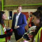 The Duke of Cambridge and Prince Henry of Wales visited the Support4Grenfell Hub