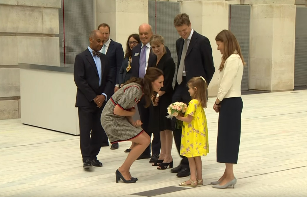 The Duchess of Cambridge officially opened the Exhibition Road Quarter