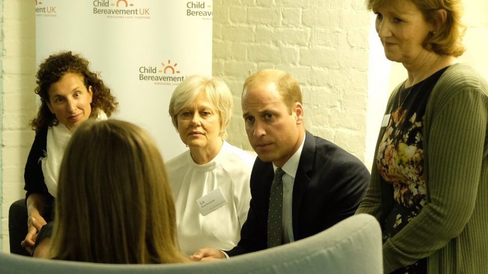 The Duke of Cambridge and Prince Henry of Wales visited the Support4Grenfell Hub