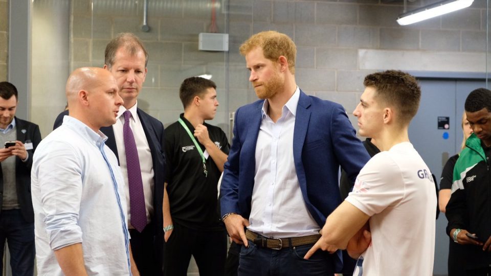 The Duke and Duchess of Cambridge and Prince Harry attend a Graduation Event for Coach Core