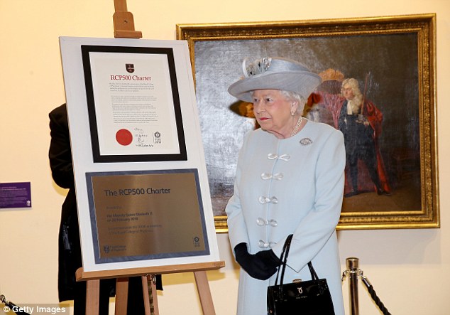 Her Majesty the Queen visits the Royal College of Physicians