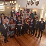 The Duke of Gloucester unveiled the new Gates at St. George’s Garrison Church