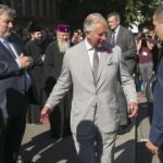 The Prince of Wales attends the Israel at 70 celebrations at the Royal Albert Hall