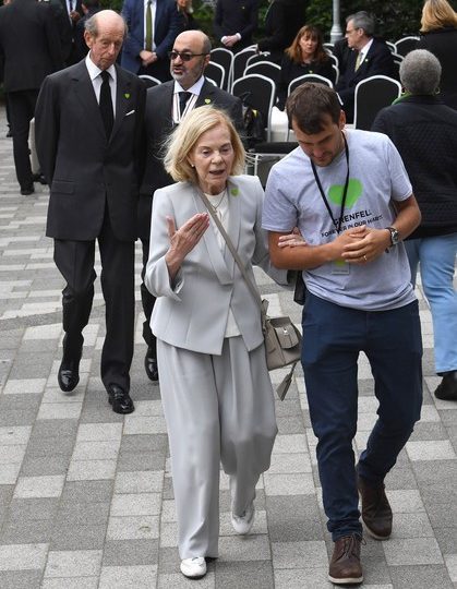 The Duke and Duchess of Kent attend a memorial event to mark the First Anniversary of the Grenfell Tower Disaster