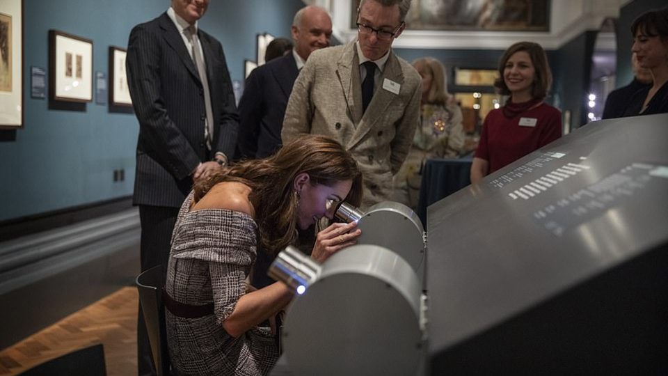 The Duchess of Cambridge opens the new Photography Centre