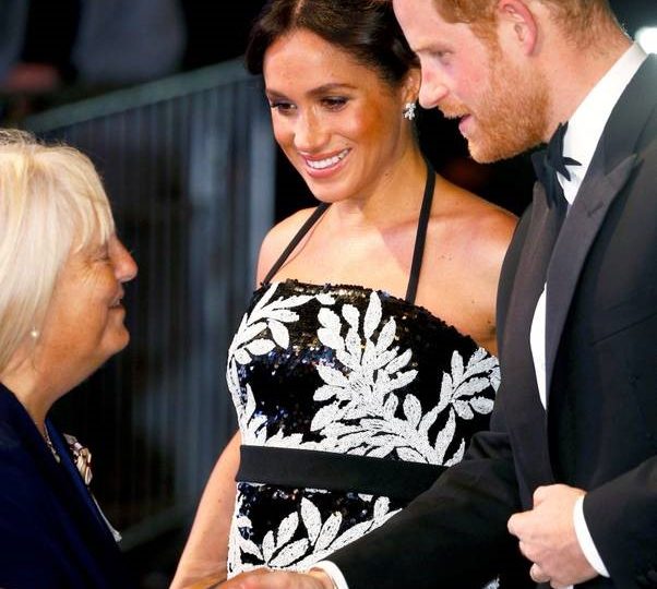 The Duke and Duchess of Sussex attends the Royal Variety Performance