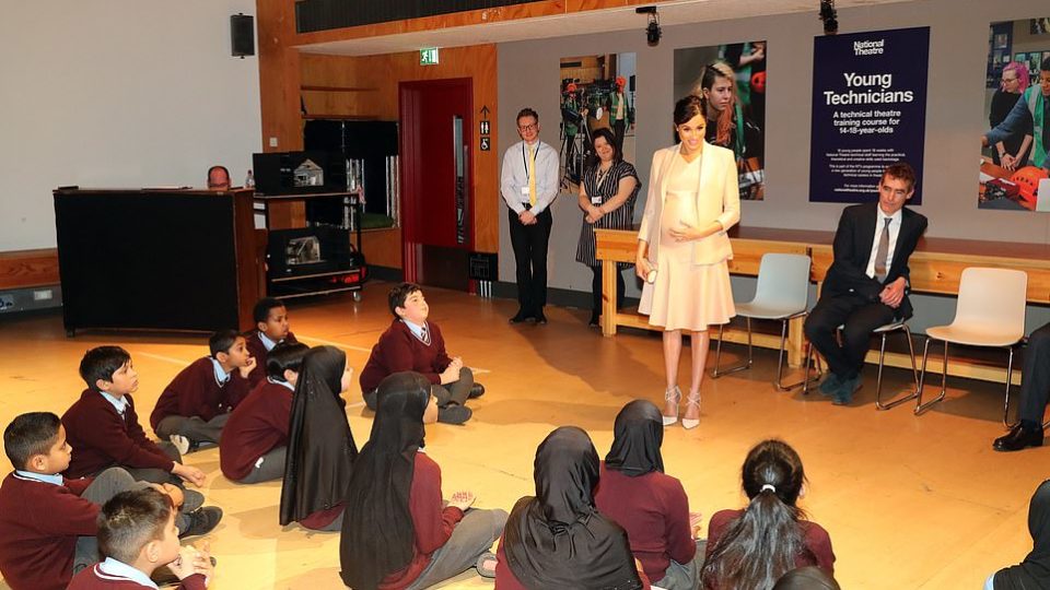 The Duchess of Sussex visits the Royal National Theatre