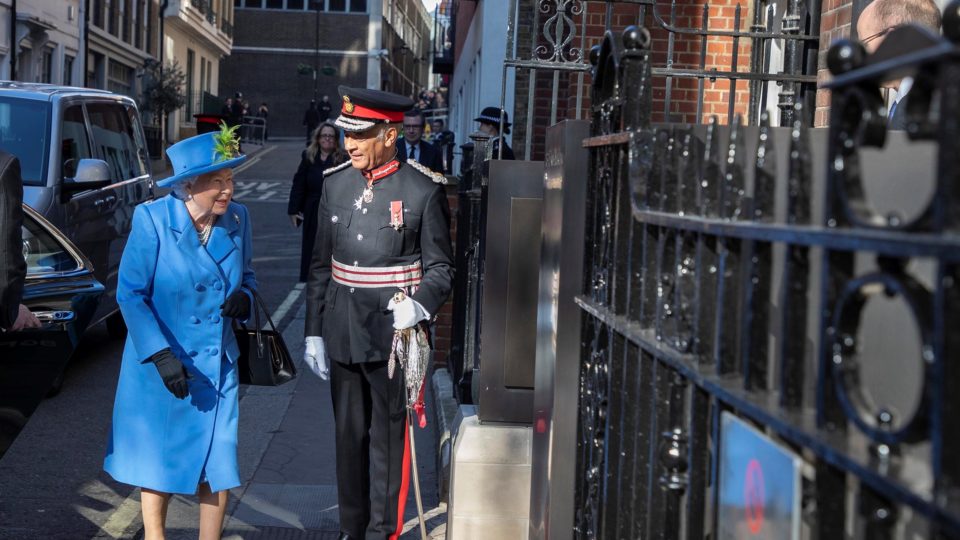 The Queen visits GCHQ