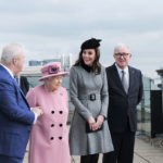 The Princess Royal attends the International Rugby Match between England and Scotland