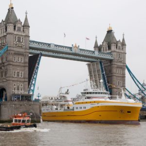 20190424 - UK Fisheries Vessel Kirkella arrives at Greenwich