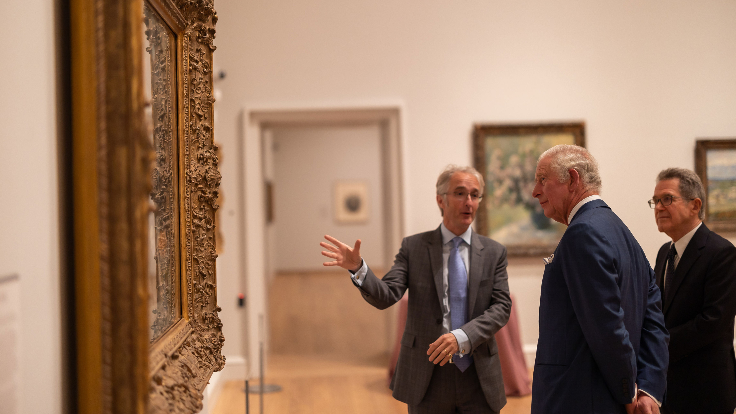 The Prince of Wales visits the Courtauld Institute of Art