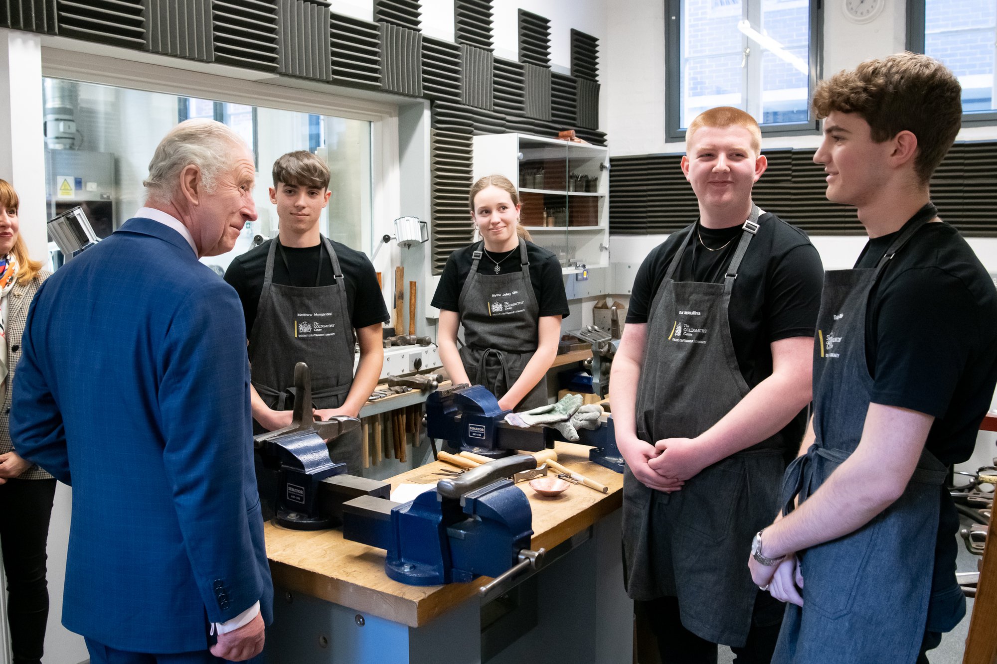 King Charles III visits the Goldsmith Centre on its 10th Anniversary