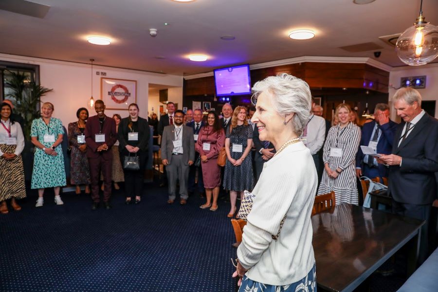 HRH The Duchess of Gloucester visits the Civil Service Club to mark it’s 70th Anniversary