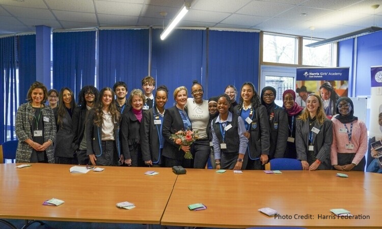 HRH The Duchess of Edinburgh visits Harris Girls’ Academy, East Dulwich